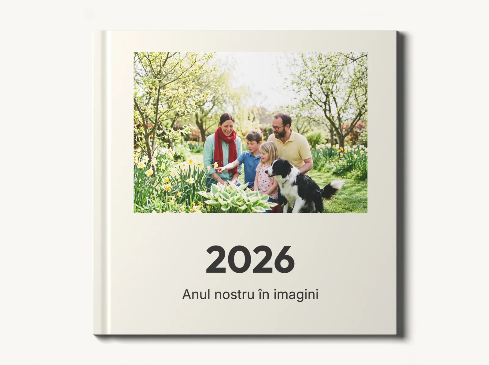 Albumul demo închis, coperta văzută drept, în tema Anul în imagini