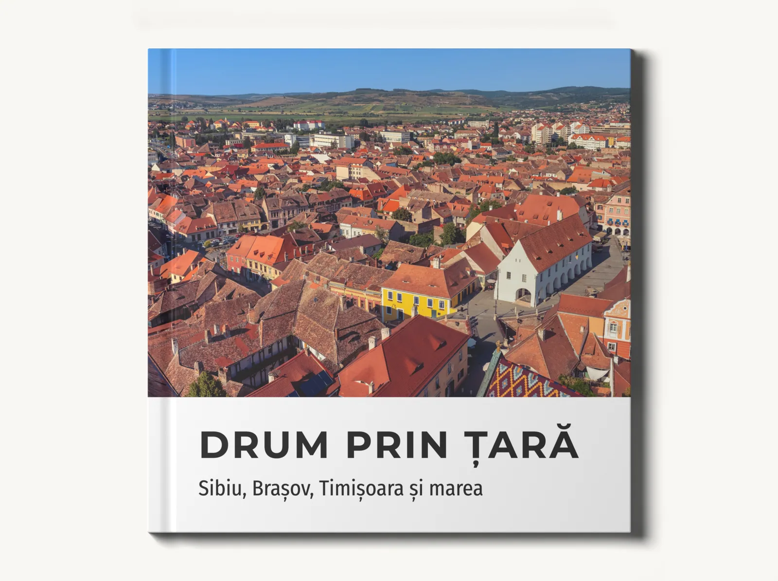 Albumul demo închis, coperta văzută drept, în tema Explorare